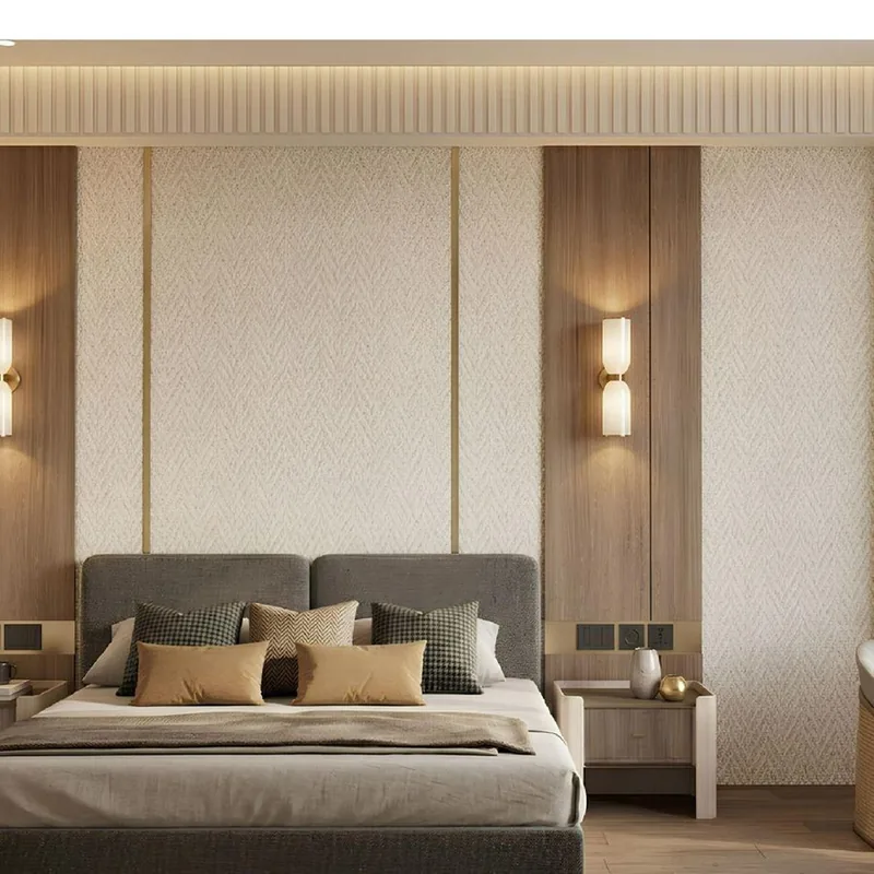 Trehan The Privé master bedroom, Sector 70A