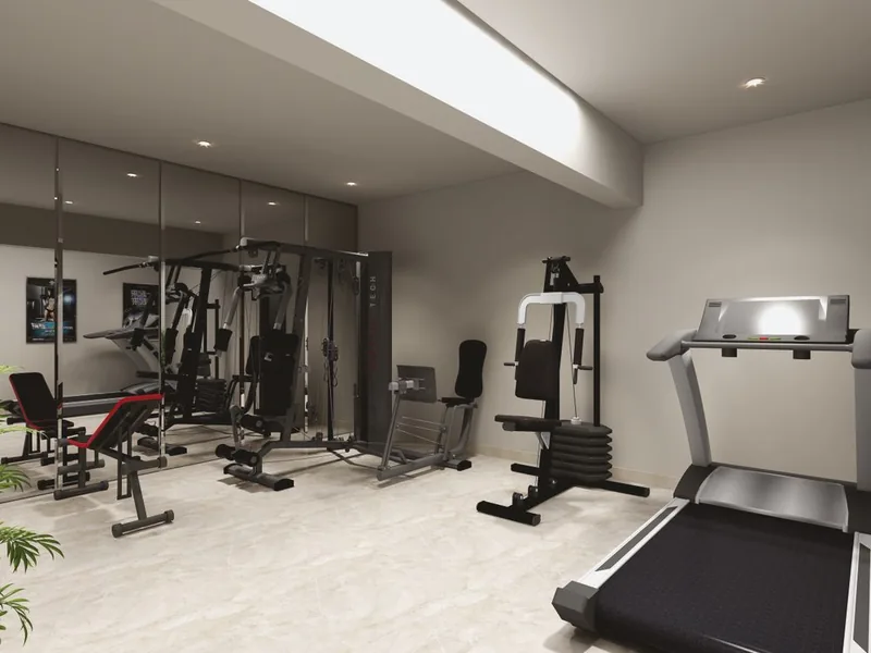 Trehan One Good Earth basement home gym, Sector 71