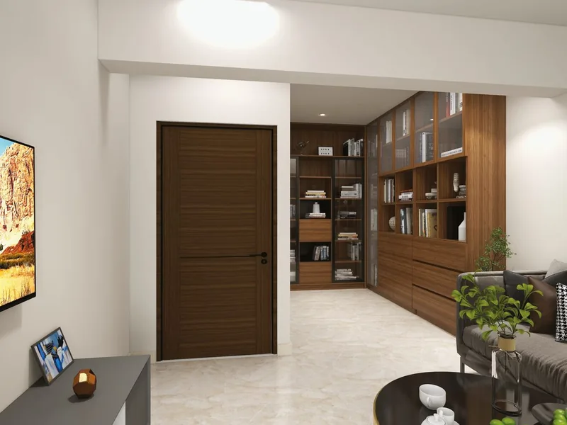 Trehan One Good Earth basement home office study, Sector 71